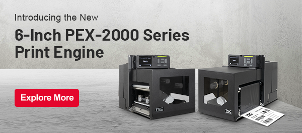 6-Inch PEX-2000 Series Print Engine